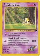 Sabrina's Abra (94) 094/132  - Unlimited Gym Challenge - Common