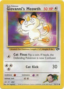 Giovanni's Meowth (74) 074/132  - Unlimited Gym Challenge - Common