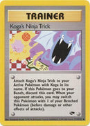 Koga's Ninja Trick 115/132  - Unlimited Gym Challenge - Uncommon