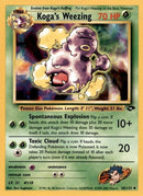 Koga's Weezing 050/132  - Unlimited Gym Challenge - Uncommon
