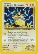 Lt. Surge's Electabuzz (6) 006/132  - Unlimited Holofoil Gym Heroes - Holo Rare