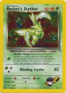 Rocket's Scyther 013/132  - Unlimited Holofoil Gym Heroes - Holo Rare