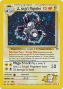 Lt. Surge's Magneton 008/132  - Unlimited Holofoil Gym Heroes - Holo Rare