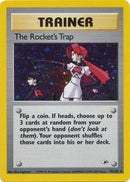 The Rocket's Trap 019/132  - Unlimited Holofoil Gym Heroes - Holo Rare
