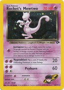 Rocket's Mewtwo 014/132  - Unlimited Holofoil Gym Challenge - Holo Rare