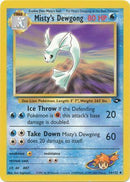 Misty's Dewgong 054/132  - Unlimited Gym Challenge - Uncommon