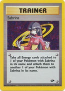 Sabrina (20) 020/132  - Unlimited Holofoil Gym Challenge - Holo Rare
