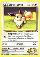Lt. Surge's Eevee 051/132  - Unlimited Gym Challenge - Uncommon