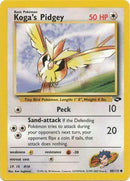 Koga's Pidgey (80) 080/132  - Unlimited Gym Challenge - Common