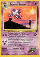 Sabrina's Haunter 055/132  - Unlimited Gym Challenge - Uncommon