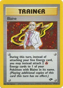Blaine (17) 017/132  - Unlimited Holofoil Gym Challenge - Holo Rare