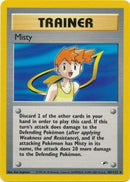Misty (102) 102/132  - Unlimited Gym Heroes - Rare