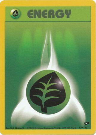 Grass Energy 129/132  - Unlimited Gym Challenge - Common