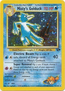 Misty's Golduck 012/132  - Unlimited Holofoil Gym Challenge - Holo Rare