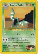 Brock's Golbat 039/132  - Unlimited Gym Heroes - Uncommon