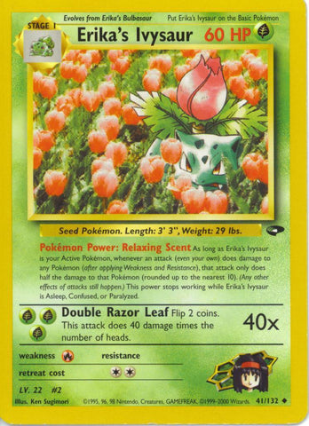 Erika's Ivysaur 041/132  - Unlimited Gym Challenge - Uncommon