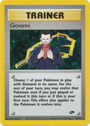 Giovanni (18) 018/132  - Unlimited Holofoil Gym Challenge - Holo Rare