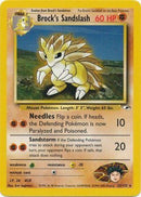 Brock's Sandslash 023/132  - Unlimited Gym Heroes - Rare
