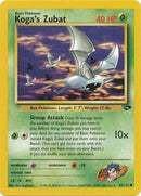 Koga's Zubat 083/132  - Unlimited Gym Challenge - Common