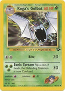 Koga's Golbat 046/132  - Unlimited Gym Challenge - Uncommon
