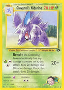 Giovanni's Nidorino 045/132  - Unlimited Gym Challenge - Uncommon