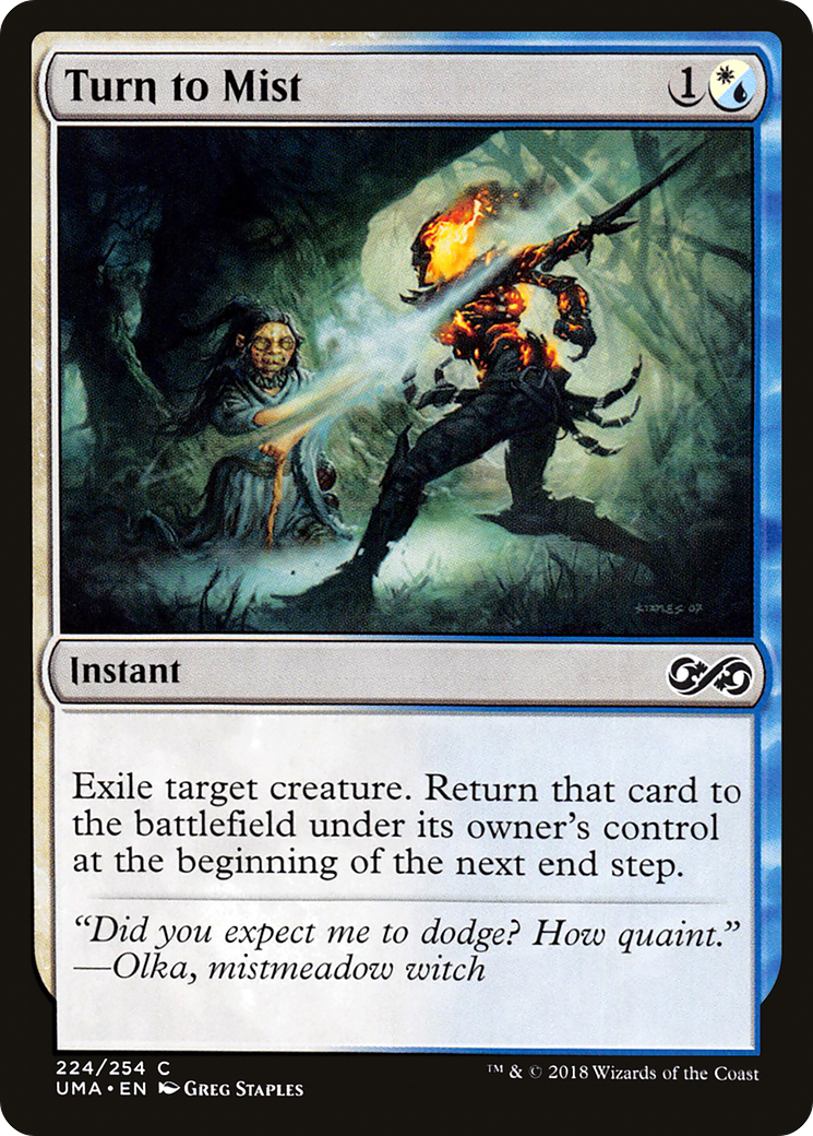 Turn to Mist (UMA-224)  Foil - Ultimate Masters