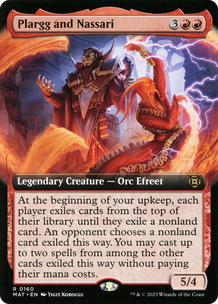 Plargg and Nassari (Extended Art) (MAT-160)  - March of the Machine: The Aftermath: (Extended Art)