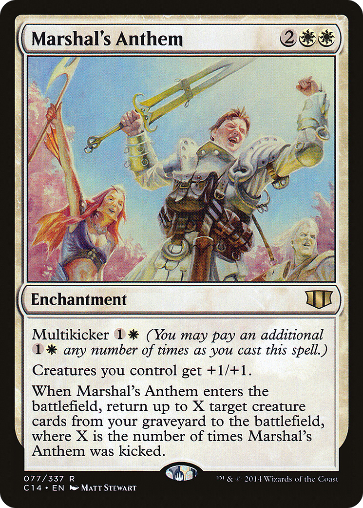 Marshal's Anthem (C14-077)  - Commander 2014