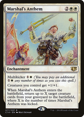 Marshal's Anthem (C14-077)  - Commander 2014