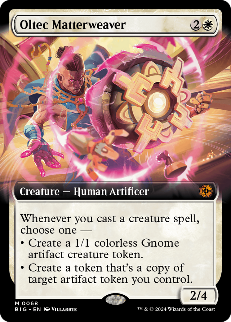 Oltec Matterweaver (Extended Art) (BIG-068)  Foil - The Big Score: (Extended Art)