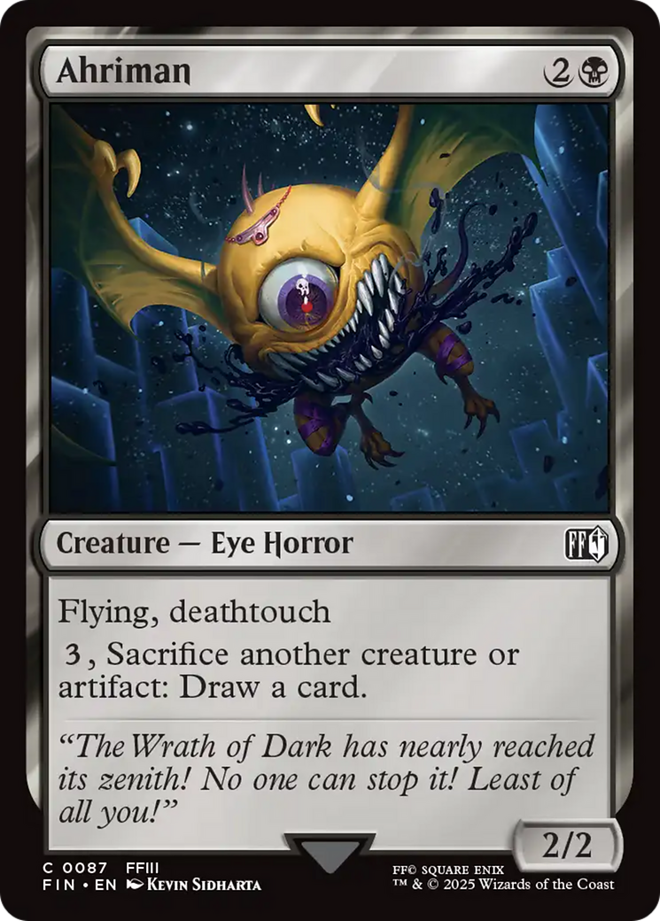 Ahriman (FIN-087)  Foil - FINAL FANTASY