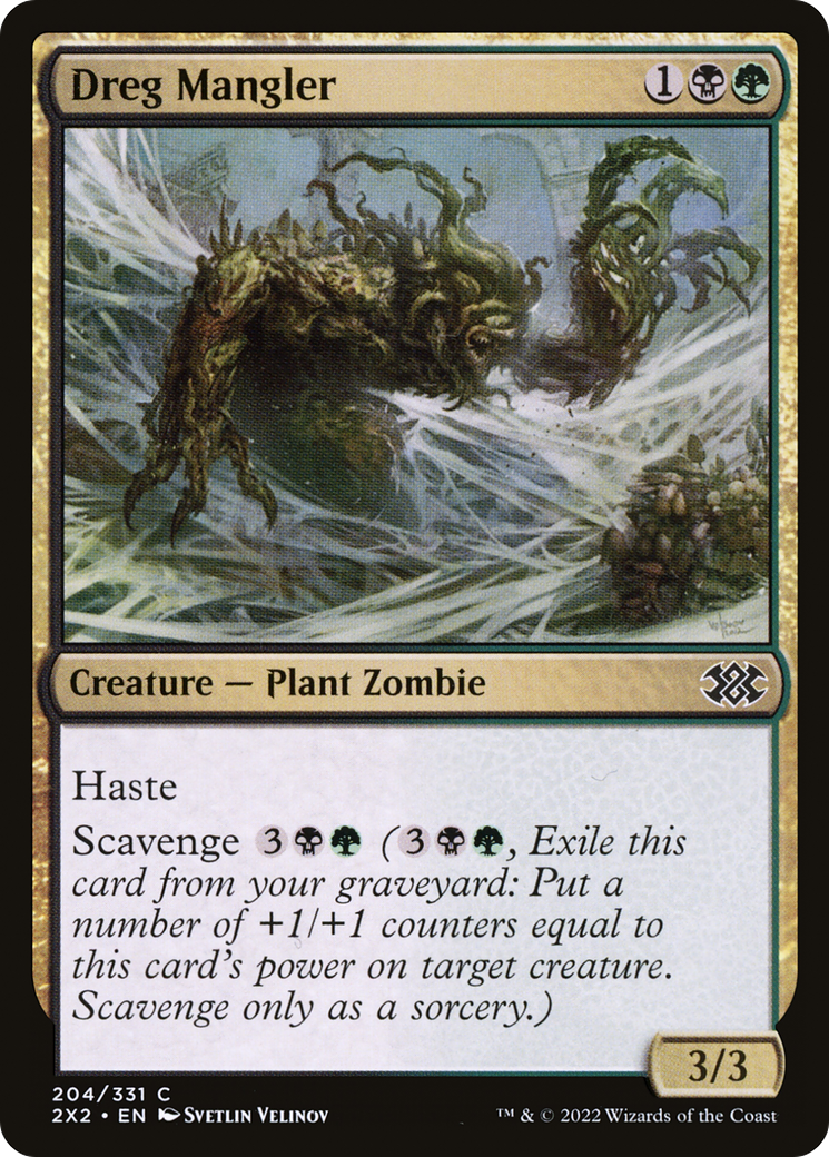 Dreg Mangler (2X2-204)  Foil - Double Masters 2022