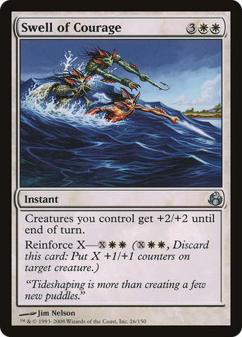 Swell of Courage (MOR-026)  Foil - Morningtide