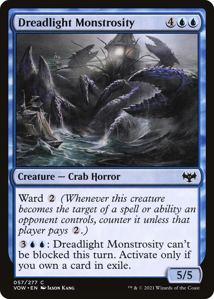Dreadlight Monstrosity (VOW-057)  Foil - Innistrad: Crimson Vow