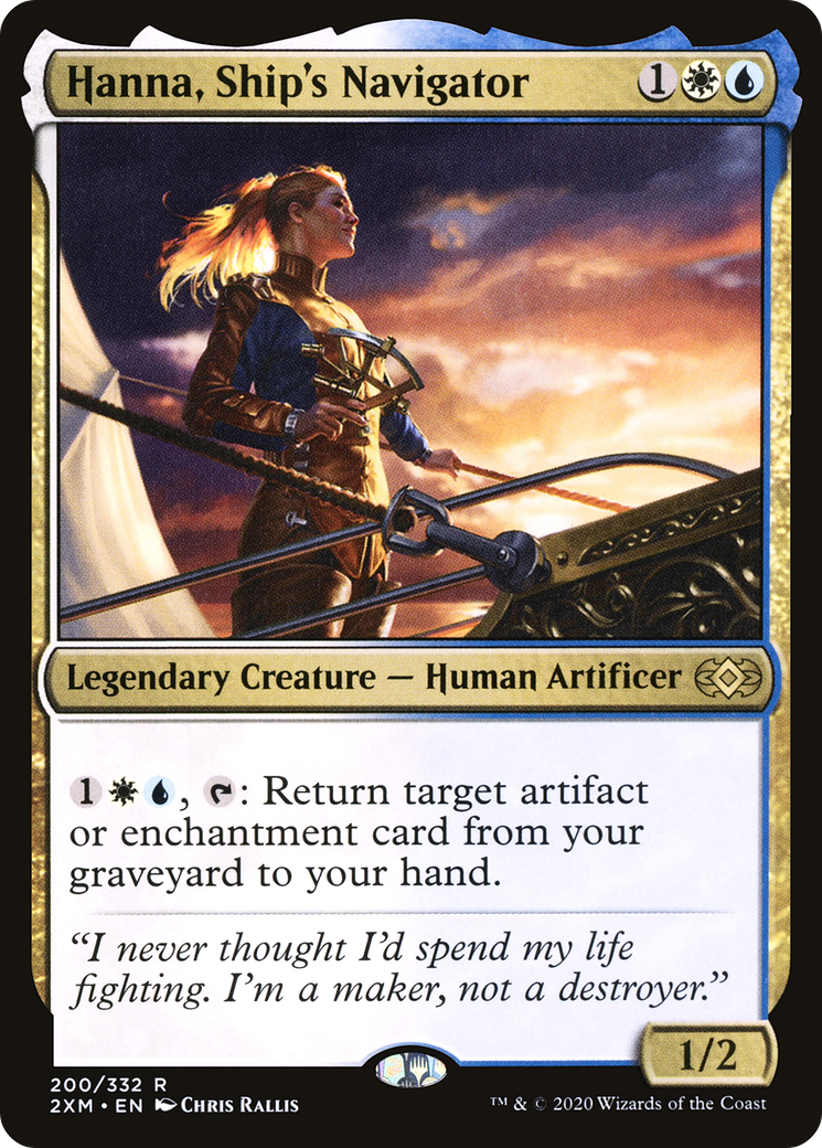 Hanna, Ship's Navigator (2XM-200)  - Double Masters