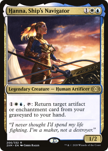 Hanna, Ship's Navigator (2XM-200)  - Double Masters