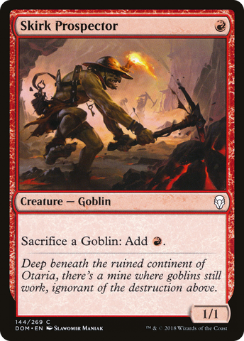 Skirk Prospector (DOM-144)  Foil - Dominaria