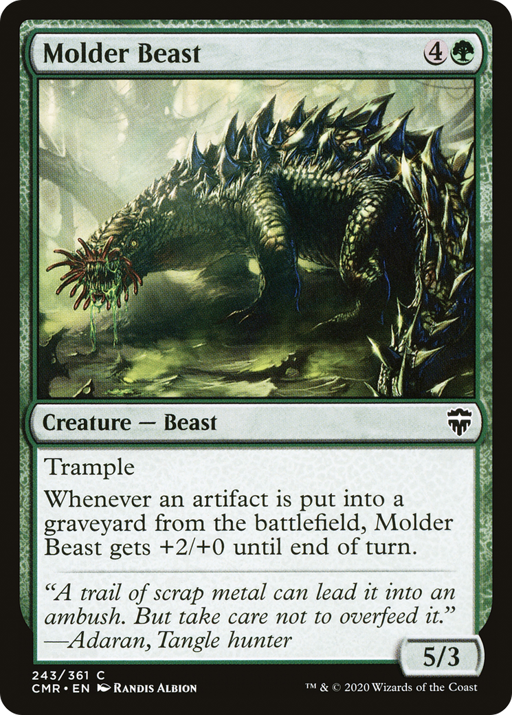 Molder Beast (CMR-243)  - Commander Legends