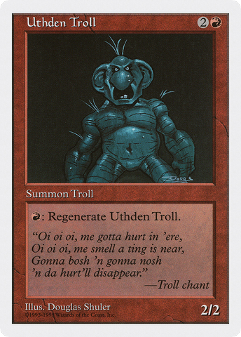 Uthden Troll (ATH-017)  - Anthologies