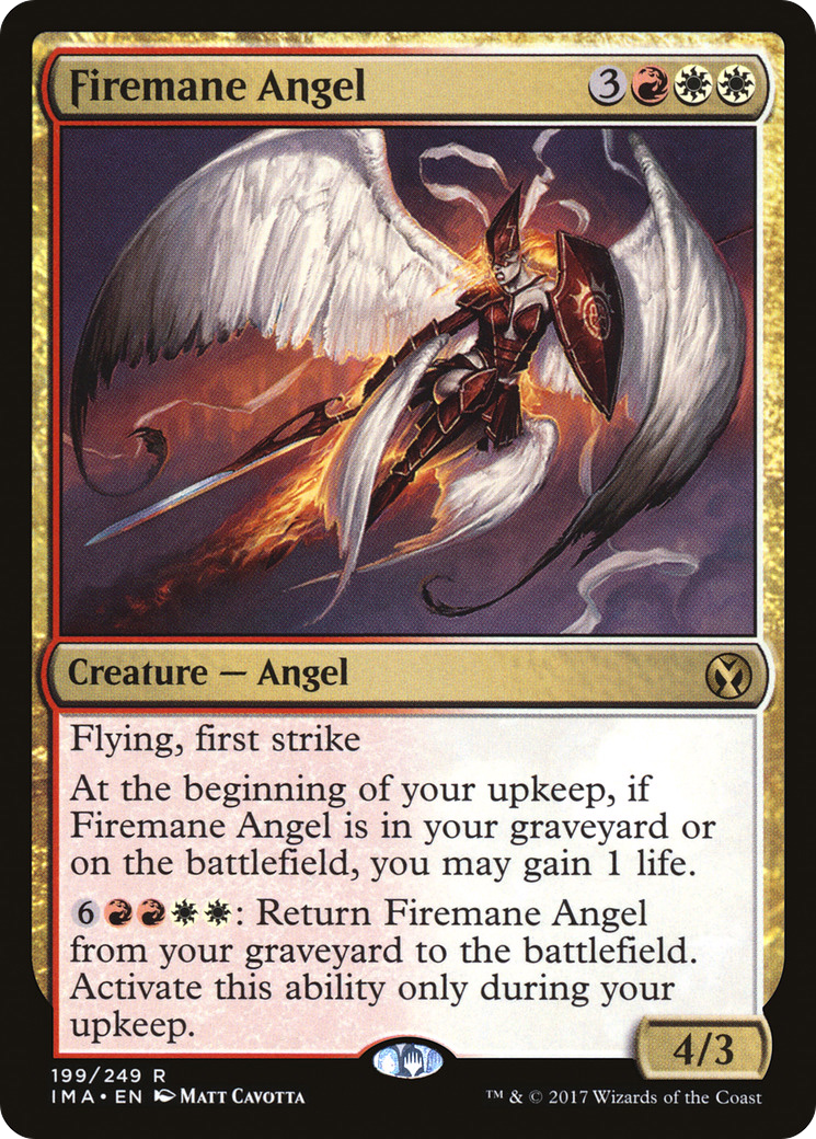 Firemane Angel (IMA-199)  - Iconic Masters