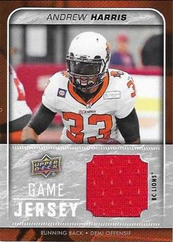 2015 Upper Deck CFL Game Jersey