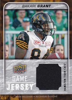 2015 Upper Deck CFL Game Jersey