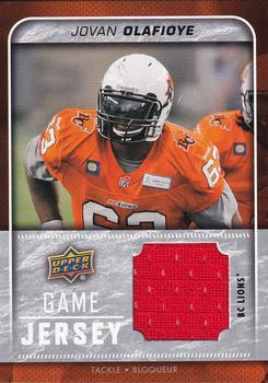 2015 Upper Deck CFL Game Jersey