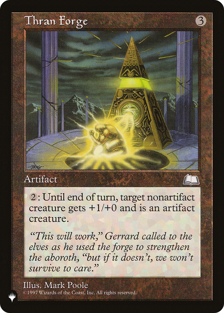 Thran Forge (LIST-WTH-159)  - The List