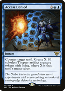 Access Denied (NEC-011)  - Neon Dynasty Commander