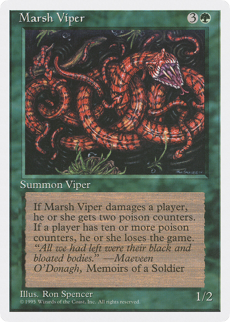 Marsh Viper (4ED-)  - Fourth Edition