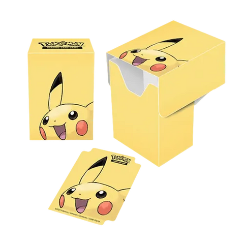 Ultra Pro Pokemon Pikachu Face Deck Box