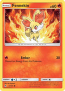 Fennekin (14) 014/131  SM  Forbidden Light - Common