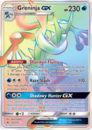 Greninja GX (Secret) 133  - Holofoil SM  Forbidden Light - Secret Rare