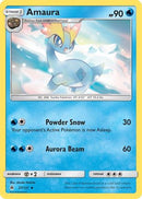 Amaura 027/131  - Reverse Holofoil SM  Forbidden Light - Uncommon